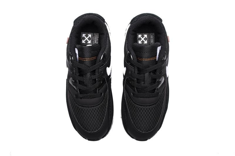 OFF-WHITE x Nike Air Max 90 BT“All Black”BV0852-001 - Image 8