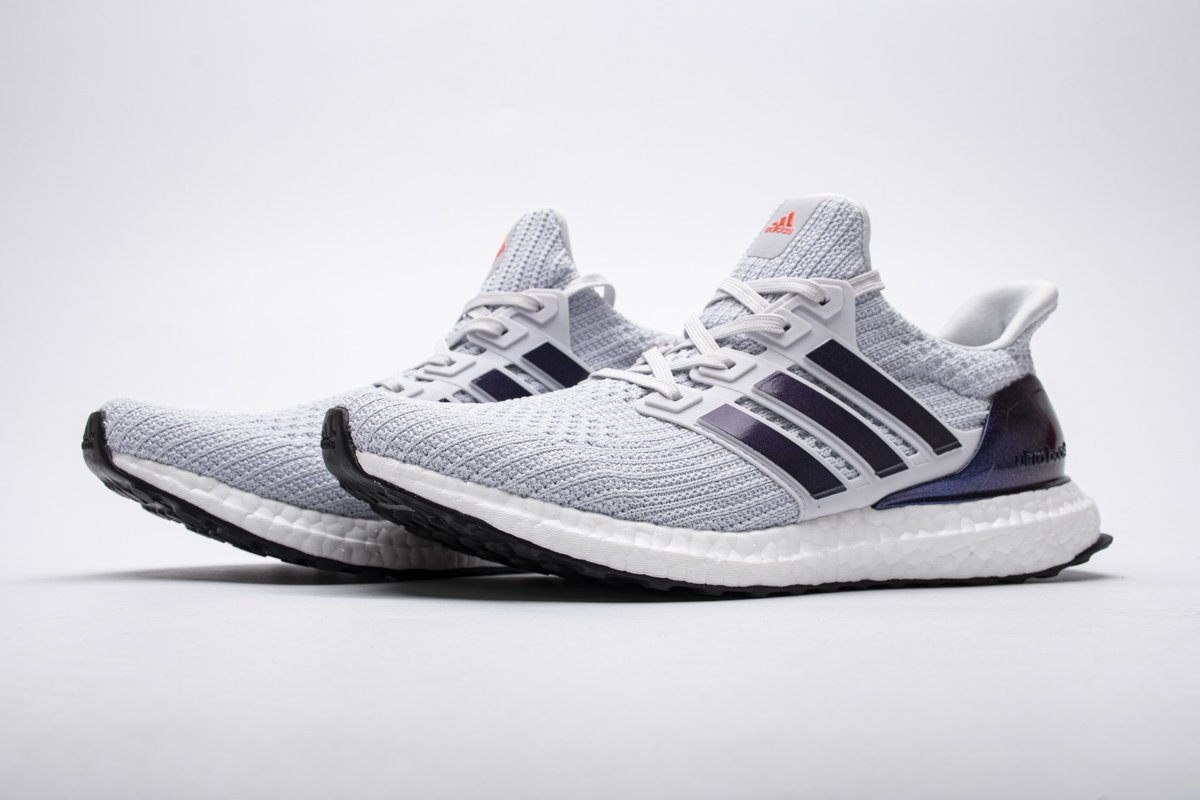 FW5693 adidas Ultra Boost 4.0 White Grey Real Boost - Image 3