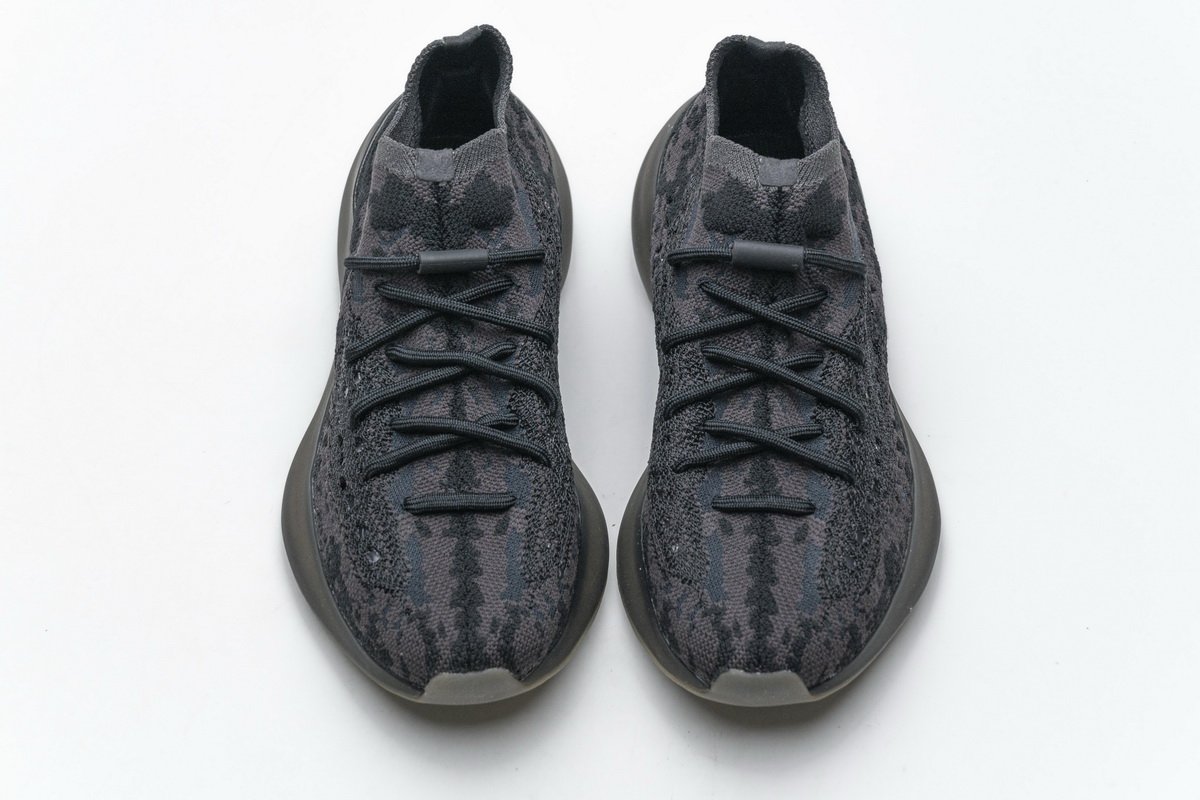 FZ1270 adidas Yeezy Boost 380 Black Purple Real Boost - Image 4