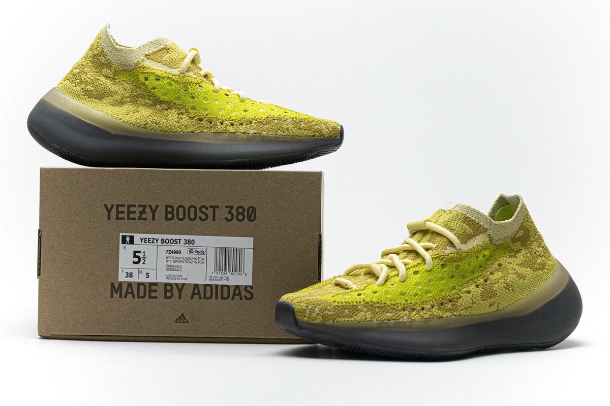 FZ4990 adidas Yeezy Boost 380 Hylte Glow - Image 2