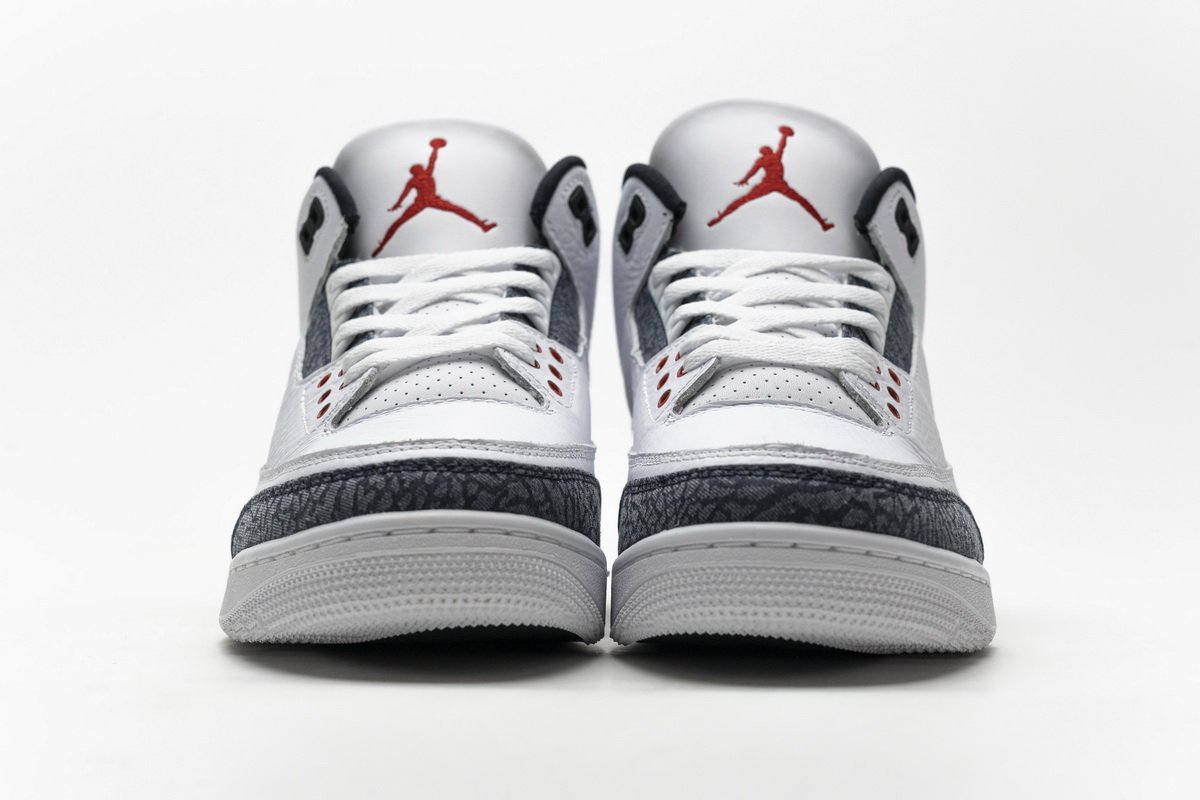 CZ6431-100 Air Jordan 3 Retro Fire Red Denim - Image 5