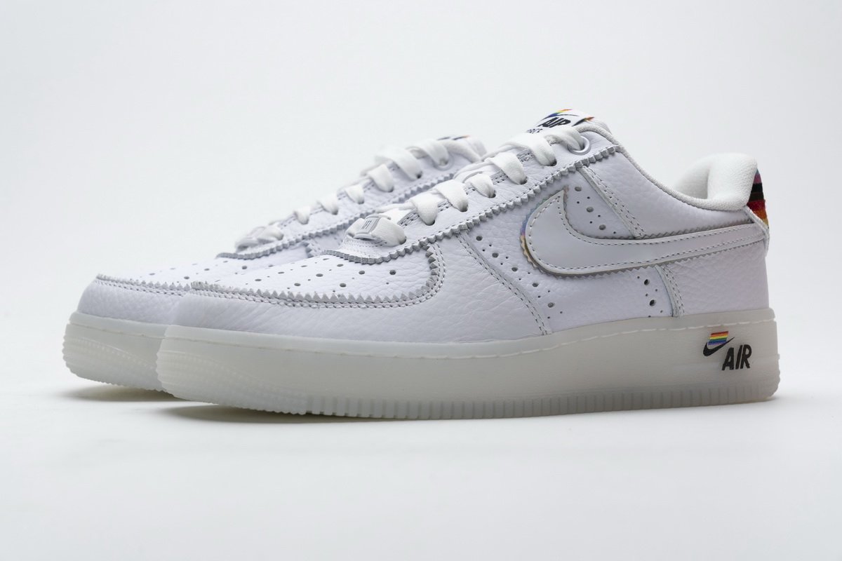 CV0258-100 Nike Air Force 1 Betrue Rainbow Multicolor - Image 5